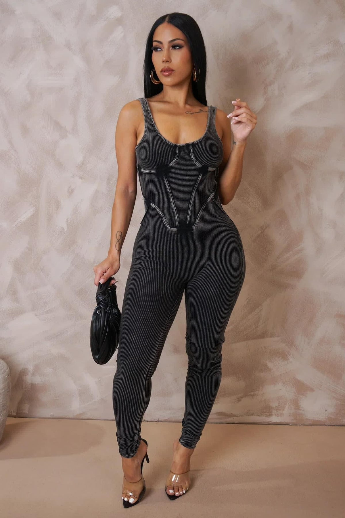 Day By Day Black Jumpsuit